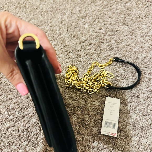 Tory Burch Black and Gold Crossbody Bag - Picture 6 of 9